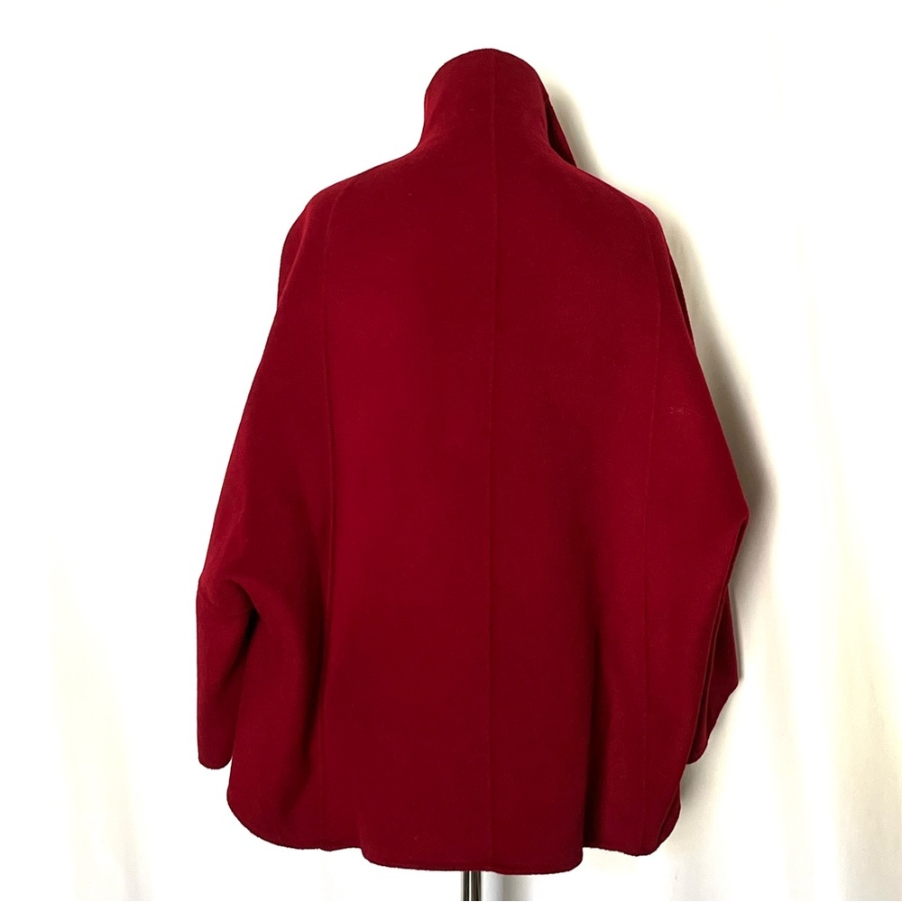 Zara Woman Coat Dolman Sleeve short Wool blend - Picture 8 of 16